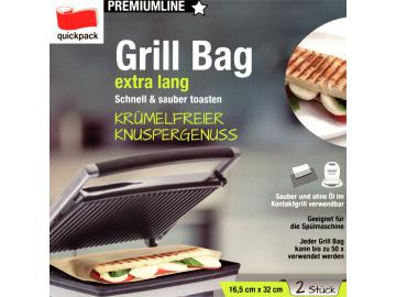 2 x Dauerbackfolie Backpapier Grill Bag Kontaktgrill Toast Taschen Döner Pita