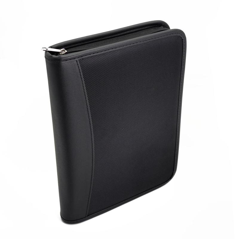 Tablet-Organizer A5 Tasche Hülle Mappe mit herausnehmbarem Tablet Halter schwarz