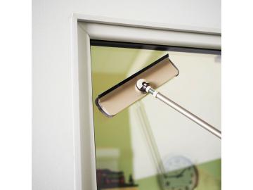 Teleskop Fensterwischer Fensterreiniger Glasabzieher Badwischer incl. Bezug