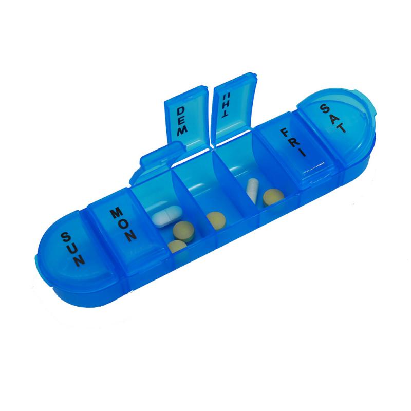 Tablettenbox Pillenbox Tablettenteiler Pillendose Tabletten 7 Tage 1 Woche